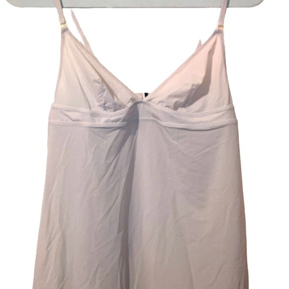 Addiction Satin Soft Nude Pink Triangular Babydoll lingerie size small - Picture 6 of 7